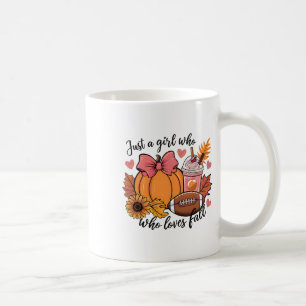 Taza De Café Halloween 2024 Sólo un Chica que ama la calabaza o