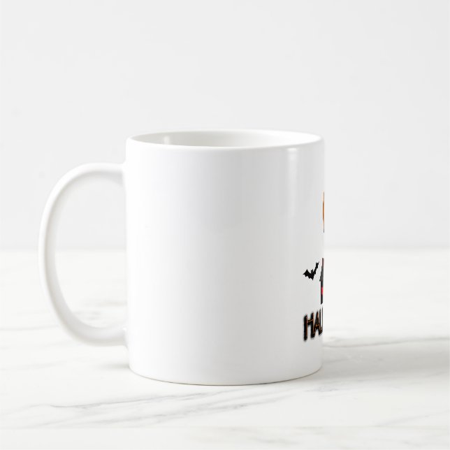 Taza De Café Halloween amante, halloween divertido, Halloween f (Izquierda)