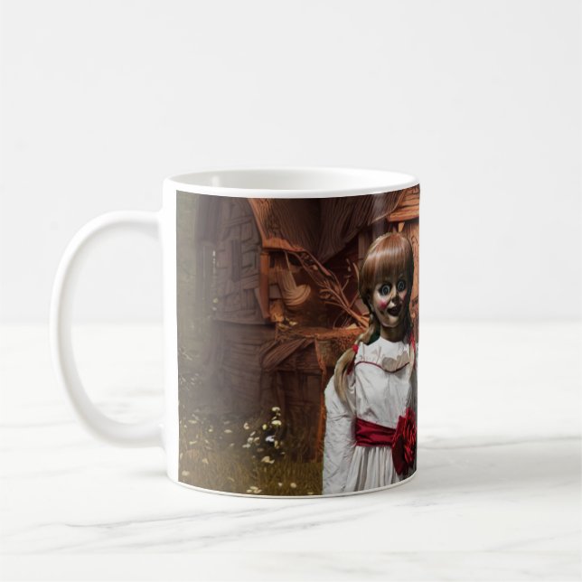 Taza De Café Halloween atemorizante. (Izquierda)
