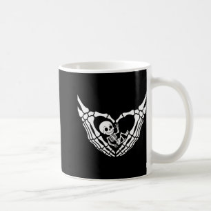 Taza De Café Halloween bebé embarazada Skeleton Spooky temporad