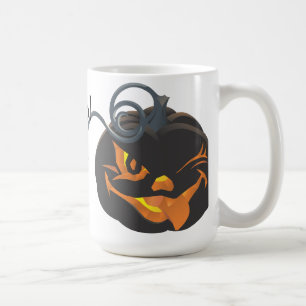 Taza De Café Halloween Black Jack O'Lantern