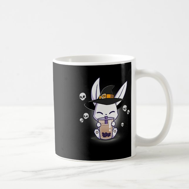 Taza De Café Halloween Bo Bunny Kawaii Anime Bruny Bo (Derecha)