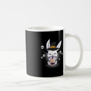 Taza De Café Halloween Boba Bunny Kawaii Anime Witch Bunny Bob