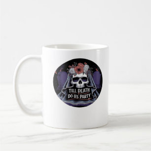 Taza De Café Halloween Boda Spooky Boda Halloween Party T