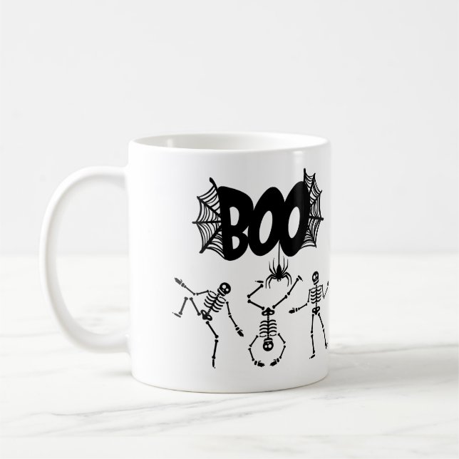 Taza De Café Halloween Boo 1 (Izquierda)