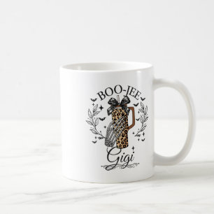 Taza De Café Halloween Boo Jee Gigi Hand Skeleton Funny Spooky