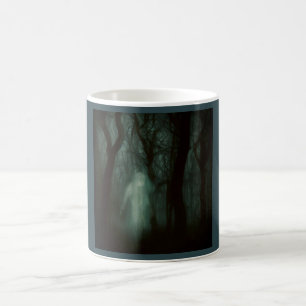 Taza De Café Halloween - Bosque perseguido 1