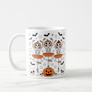 Taza De Café Halloween Calabaza Dance Spooky Sips por temporada