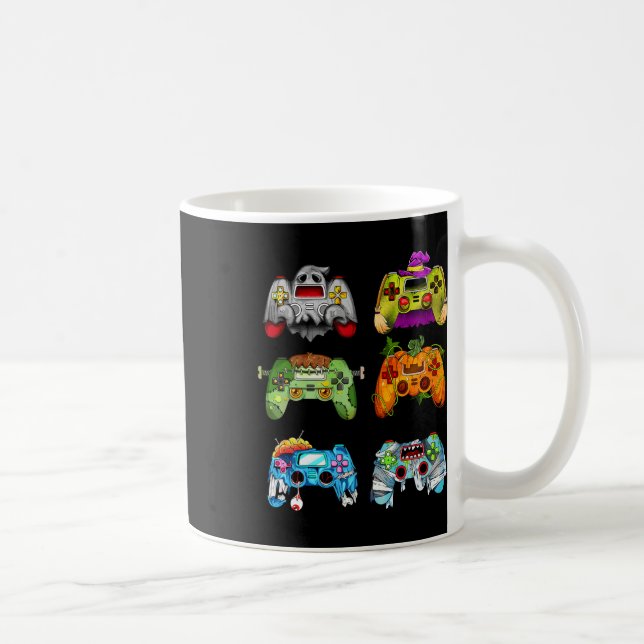 Taza De Café Halloween Calabazas de caza de brujas Controladora