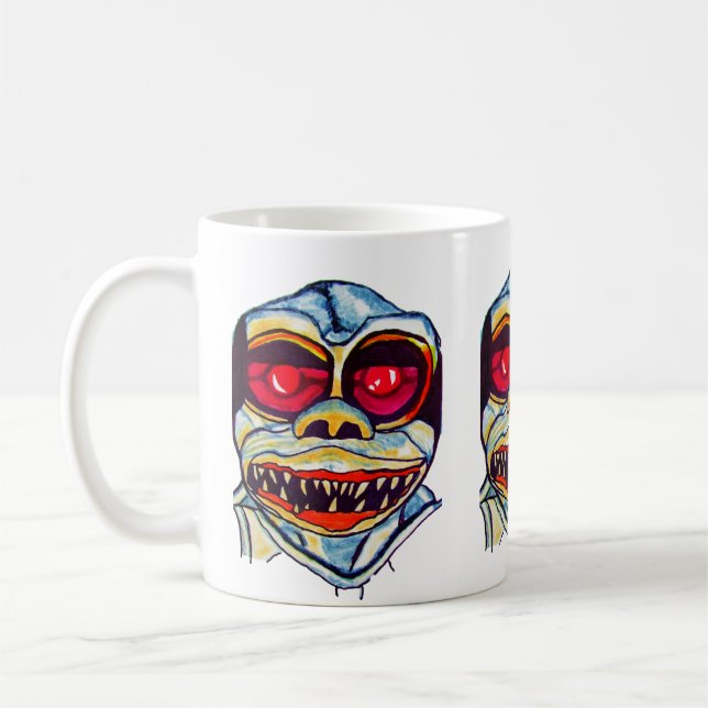 TAZA DE CAFÉ HALLOWEEN CLOSET MONSTER (Izquierda)