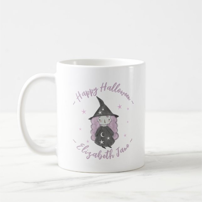 Taza De Café Halloween, cumpleaños de los niños de pequeñas bru (Izquierda)