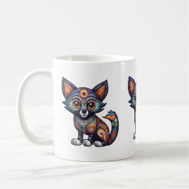 Taza De Café Halloween Cute Fox