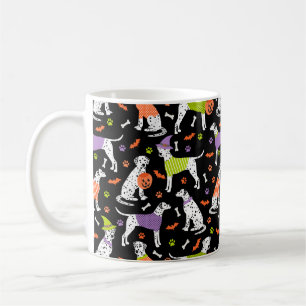 Taza De Café Halloween Dalmatian