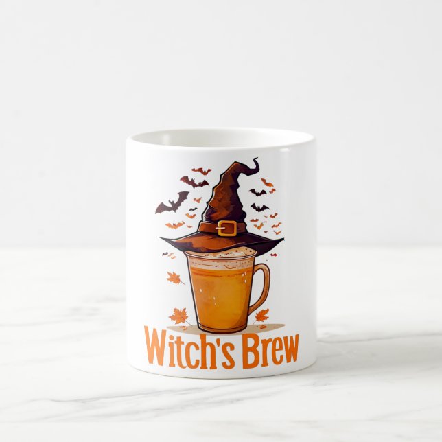 Taza De Café Halloween de brujas (Centro)