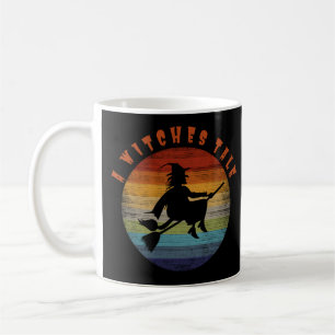 Taza De Café Halloween de brujas graciosas