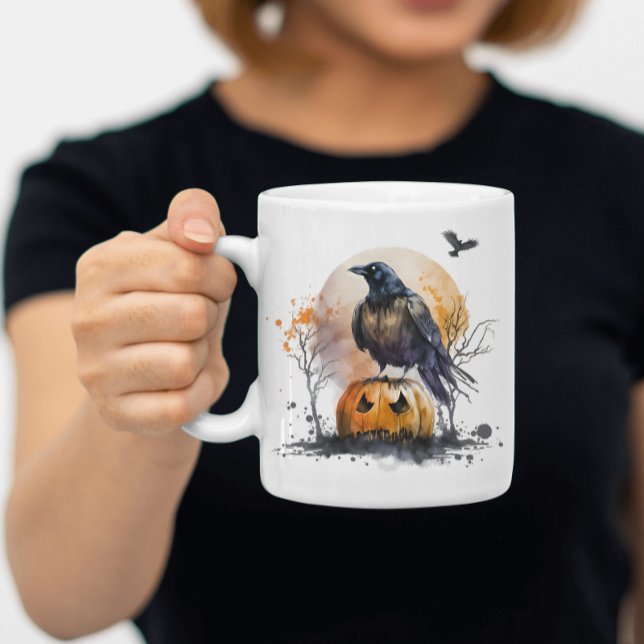Taza De Café Halloween de calabaza de cuerdas de agua (Subido por el creador)