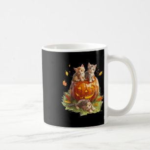 Taza De Café Halloween de calabaza para gatos de los años 90 pa