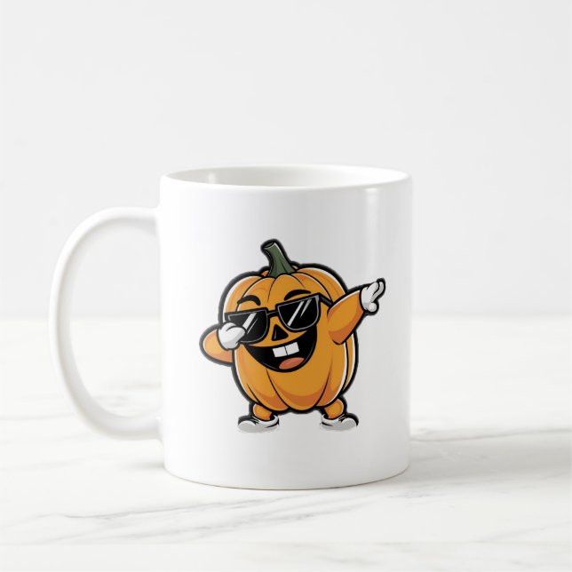 Taza De Café Halloween de calabaza suave (Izquierda)