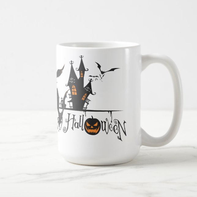 Taza De Café Halloween de la casa de Haunted (Derecha)