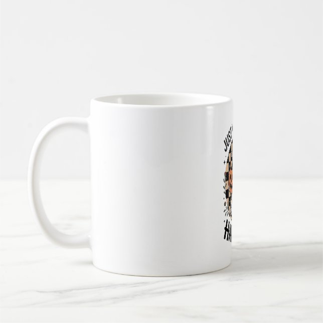 Taza De Café Halloween de la vaca de la montaña (2) (Izquierda)
