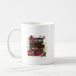 Taza De Café halloween de libros