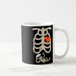 Taza De Café Halloween de rayos X de Invitación de embarazo
