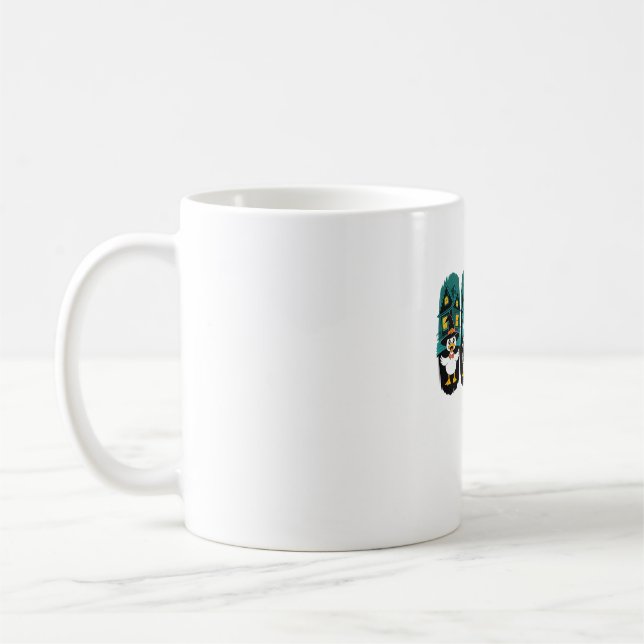 Taza De Café Halloween de temporada de fantasía (Izquierda)