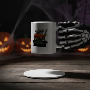 Taza De Café Halloween del Chef de calabaza - Temas de brea de 