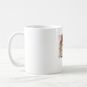 Taza De Café Halloween del fantasma de las vacas en el altiplan