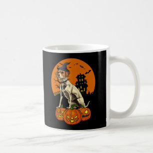 Taza De Café Halloween del perro recuperador de Labrador