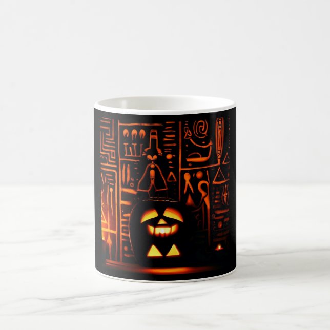 Taza De Café Halloween egipcio 6 (Centro)