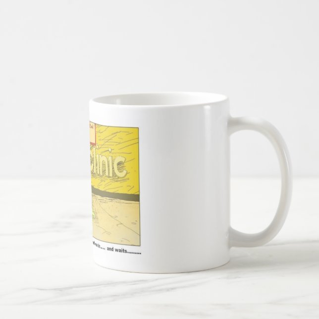 Taza De Café Halloween: El Dr. Leech no tiene clientes regalos  (Derecha)