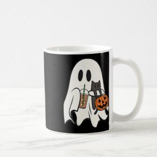 Taza De Café Halloween en temporada espeluznante de café helado