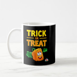 Taza De Café Halloween es una broma de calabaza cuadrada