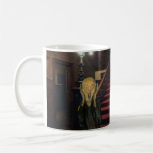 Taza De Café Halloween espeluznante.