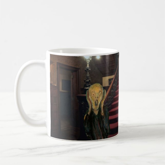 Taza De Café Halloween espeluznante. (Izquierda)