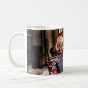 Taza De Café Halloween espeluznante.