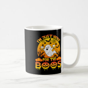Taza De Café Halloween estoy aquí por el fantasma C