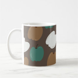 Taza De Café Halloween Fall Pumpkins Earth Tone 