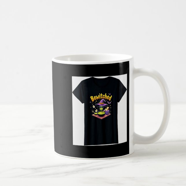 Taza De Café Halloween Family Home Bewitched Breakfast Maker  (Derecha)