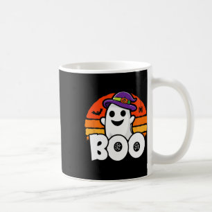 Taza De Café Halloween - Fantasma Encantador Bruja - Boo - Dive