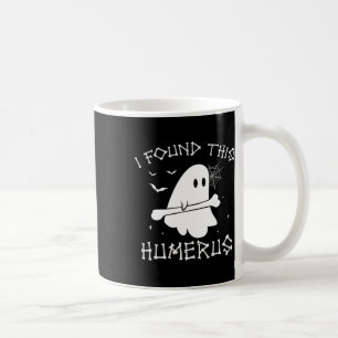 Taza De Café Halloween Fantasma Encontré Humerus Funny Costumen