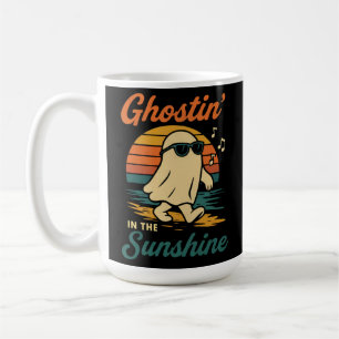 Taza De Café Halloween fantasma Ghostin
