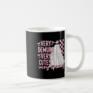 Taza De Café Halloween Fantasma Muy Demuestra Muy Cortesía Muy