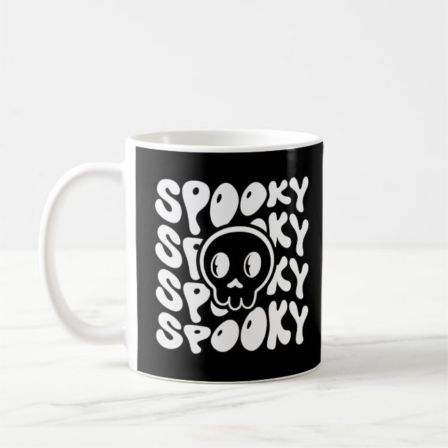 Taza De Café Halloween fantasmal (Izquierda)