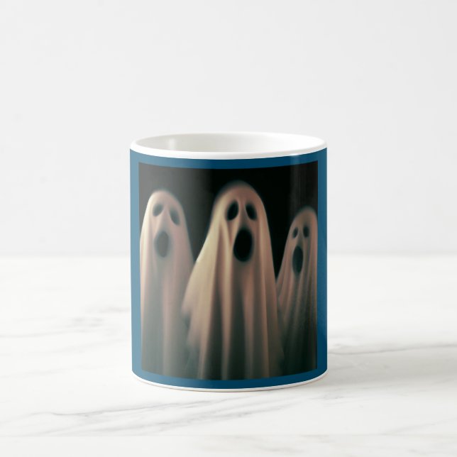 Taza De Café Halloween - Fantasmas 4 (Centro)