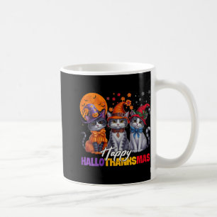 Taza De Café Halloween femenino Navidades del Día de Acción de