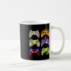 Taza De Café Halloween Gaming Controller Hombres Niños Gamer Ha