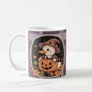 Taza De Café Halloween Ganso Lindo Otoño