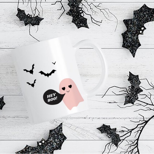 Taza De Café Halloween Ghost Cute Spooky Coffee Mug (Subido por el creador)